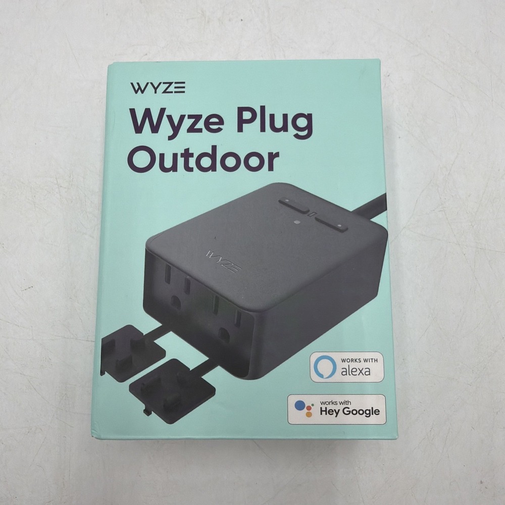 Wyze Plug Outdoor WLPPO1-1 Smart Plug (Works With Alexa & Google Assistant)